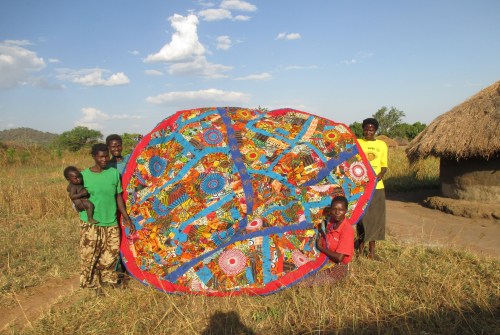 Our first circular quilt.