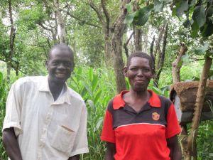 Lloya Patrick Zechariah and his wife.