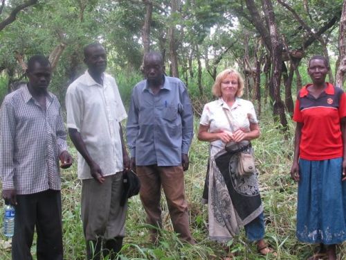 The 3 men in this photo are all pastors in their village and are currently completing pastorial training in Gulu town.