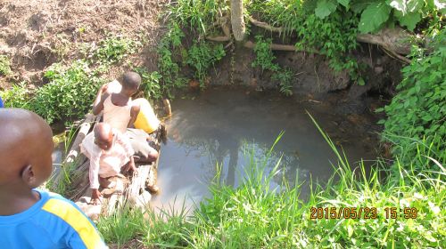 This was their drinking water. Even after boiling the water still wasn't good.