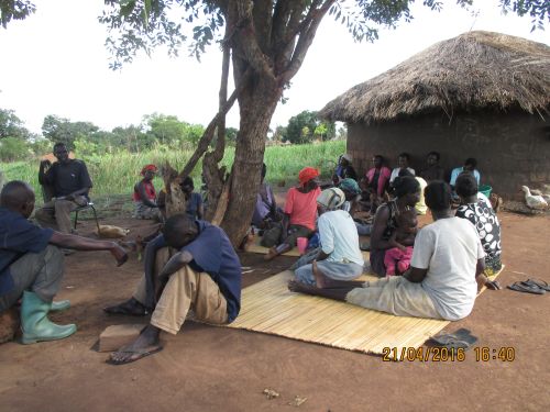 One of our planning meetings.